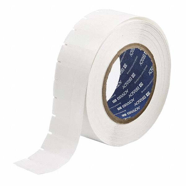 Label Maker Label: Clear & White, Polyester, 3,000 per Roll MPN:62365