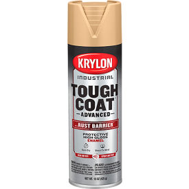 Krylon® Tough Coat Advance Spray Paint w/ Rust Barrier Technology 20 oz. Gloss Tan K00719008 - Pkg Qty 6