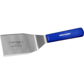 Dexter Russell 19713H - Hamburger Turner High Heat High Carbon Steel Blue Handle 4