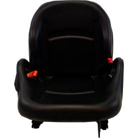 Concentric™ 395 Series Universal Forklift Seat with Operator Presence Switch Vinyl Black 395000BK