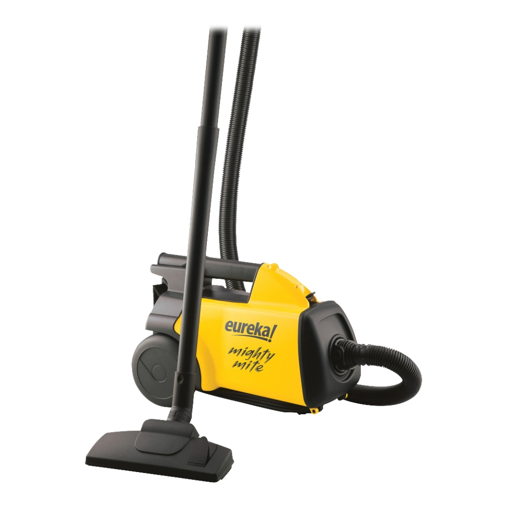 Eureka Mighty Mite Canister Vacuum, Black/Yellow MPN:3670G