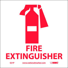 Graphic Facility Signs - Fire Extinguisher - Vinyl 7x7 S21P