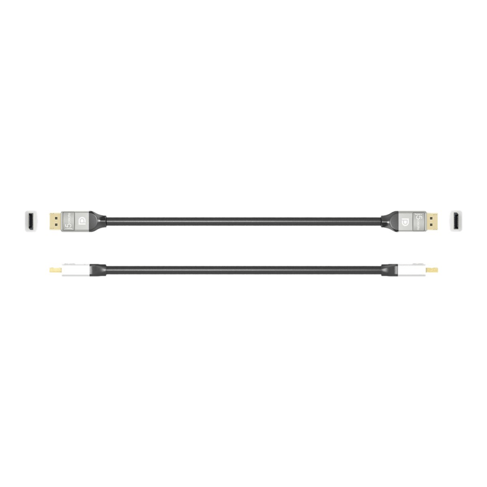 j5create - DisplayPort cable - DisplayPort (M) latched to DisplayPort (M) latched - DisplayPort 1.2 - 6 ft - 4K support - black (Min Order Qty 3) MPN:JDC42