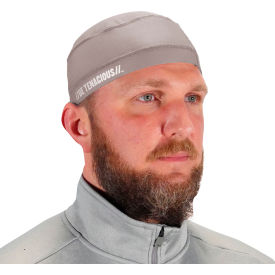 Ergodyne® Chill-Its® 6632 Cooling Skull Cap One Size Gray 12708