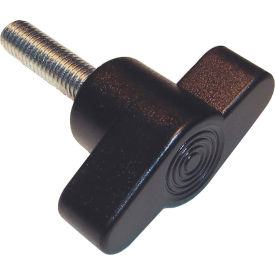 Plastic Head T-Knob Thumb Screw - M8 x 1.25 - 15mm Thread - 45mm Head Dia. - 24mm Head H - Pkg of 5 374508015
