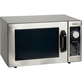 Panasonic® NE-1025F Commercial Microwave Oven 0.8 Cu. Ft. 1000 Watt Dial Control NE-1025F