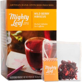 Mighty Leaf® Tea Whole Leaf Tea Pouches Wild Berry Hibiscus 15/Box 510144