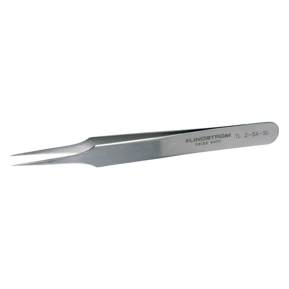Tweezers, Tweezer Type: Precision , Pattern: 2-SA , Material: Steel , Tip Type: Straight , Tip Shape: Pointed  MPN:2-SA-SL