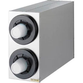Beverage Cabinet (2) Cup Dispensers Stainless Steel C2852