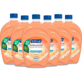 Softsoap® Antibacterial Liquid Hand Soap Refill Fresh Scent 50 oz Orange 3/Carton 61048277