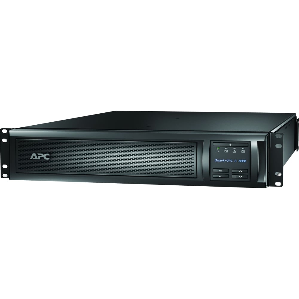 APC by Schneider Electric Smart-UPS X SMX3000RMLV2U 3000 VA Rack-mountable UPS - 2U Rack-mountable - 3 Hour Recharge - SMX3000RMLV2U MPN:SMX3000RMLV2U