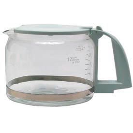 Classic Coffee Concepts GL220W - 12-Cup Glass Decanter White Handle GL220W
