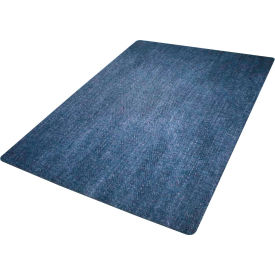 M+A Matting Desk Chair Mat Stonewash in Blue 3' x 4' 228552134127