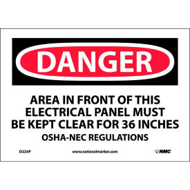 Safety Signs - Danger Area - Vinyl 7