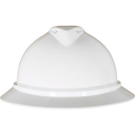 MSA V-Gard® 500 Hat Vented 4-Point Fas-Trac III White 10167911 - Pkg Qty 20
