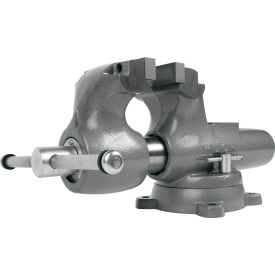 Wilton Machinist Jaw Round Channel Vise with Swivel Base 6
