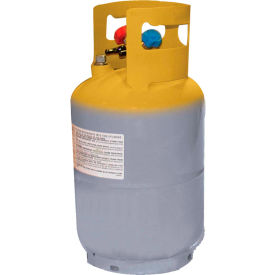 Mastercool® 62010 30 lb. D.O.T.  Refrigerant Recovery Tank Without Float Switch 1/4