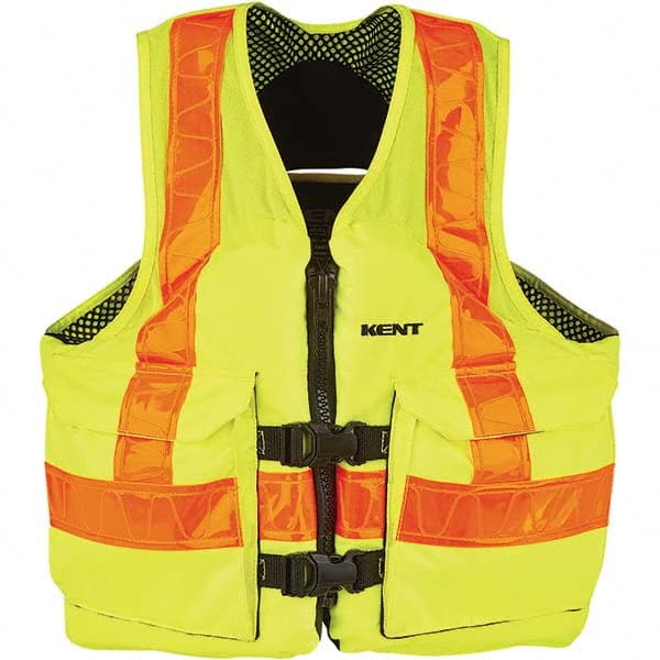 Life Jackets & Vests, Type: Hi-viz Mesh Vest , Size: Medium , Material: Retroreflective , Minimum Buoyancy (lbs): 15.5 (Pounds), USCG Rating: 3  MPN:150800-410-030-