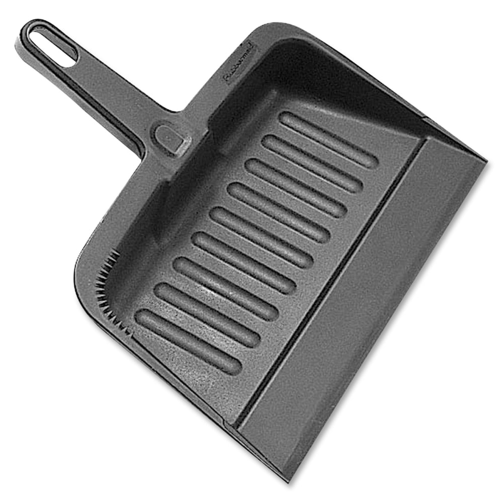 Rubbermaid Heavy-Duty Dustpan, Charcoal MPN:FG200500 CHAR