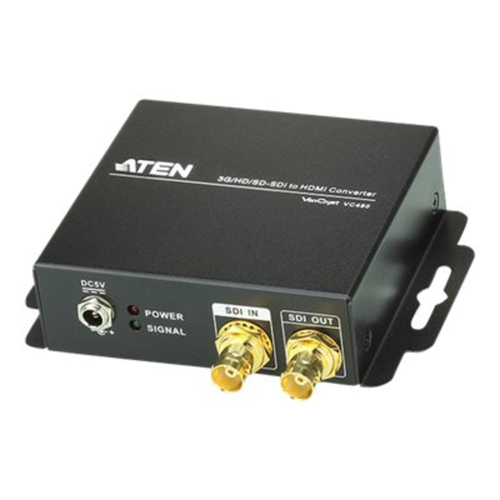 VanCryst VC480 3G/HD/SD-SDI to HDMI Converter-TAA Compliant - Functions: Video Conversion - 2048 x 1080 - SDI - Audio Line Out - 1 Pack - Mountable MPN:VC480