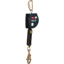 3M™ DBI-SALA Nano-Lok XL Self Retracting Lifeline Dyneema Webbing & Locking Snap Hook 20'L 7100315144