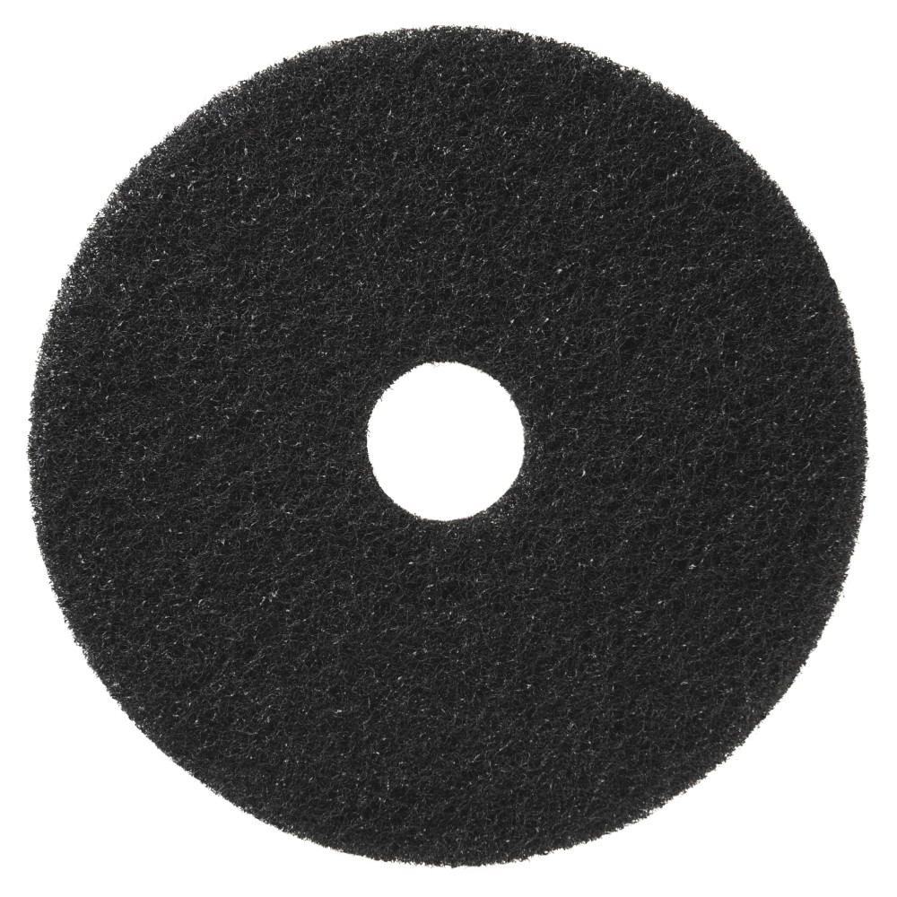 Americo Pad for Stripping Floors, 17in Diameter, Black, Box Of 5 (Min Order Qty 5) MPN:400117