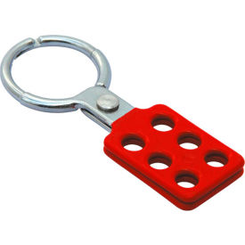ZING Aluminum Hasp Red Dipped 1.5