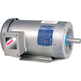 Baldor-Reliance Washdown Motor CESWDM3555T 3 PH 2 HP 3450 RPM 208-230/460 V TEFC 145TC FR CESWDM3555T