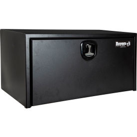 Buyers Products Steel Underbody Truck Box W/ 3-Point Latch - Textured Matte Black 18x18x36 - 1732505 1732505
