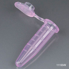 Microcentrifuge Tube 0.5mL Polypropylene Violet Stand-Up Zipbag MG 500/Pack 111554V