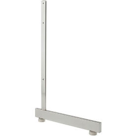 L-Shaped Leg For Grid Panel - Chrome GL512/C - Pkg Qty 12