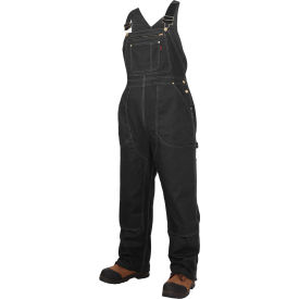 Tough Duck Stretch Unlined Bib Overall L Black WB061-BLACK-L