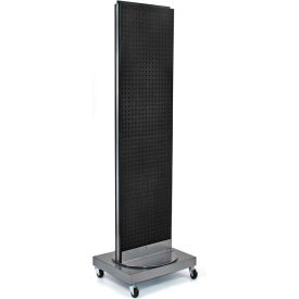 Global Approved 700253-BLK Pegboard Floor Stand 16