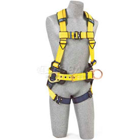 DBI-Sala™ Construction Style Harness 1110577 W/Back & Side D-Rings Quick Connect Buckles L 7012815706