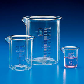 Beaker PMP (TPX) Molded Graduations 2000mL 4/Pack 601549