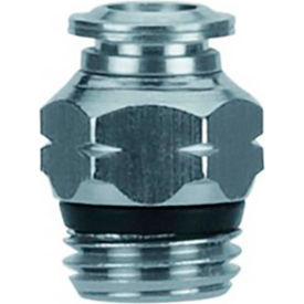 Aignep USA Straight Male Metal Release Collet 10mm Tube x 1/4