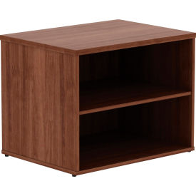 Lorell File Storage Cabinet Credenza - Walnut - Relevance Series LLR16232