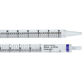 CELLTREAT® 50mL Serological Pipet Individually Wrap Sterile Polystrene 90/PK 229230B