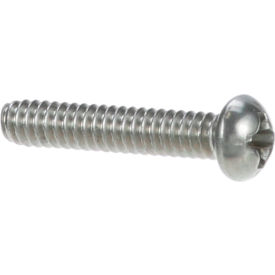 Allpoints 26-1044 Stainless Steel Round Head 6-32 x 3/4