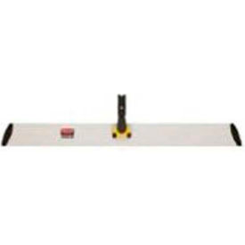 Rubbermaid® HYGEN Hall-Dusting Quick Connect Single-Sided Frame 35 x 3 Aluminum Yellow FGQ58000 YL00 - Pkg Qty 6