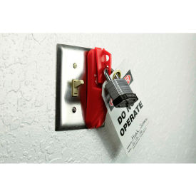 Accuform KDD139 Cover Stopout® Universal Blockout Wall Switch Cover Plastic KDD139