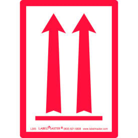 LabelMaster®L305 Red Arrows Up Air Label Paper 2 15/16