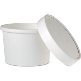 Dart® Flexstyle® Double Poly Food Combo Pack 8 oz White Pack of 250 KHSB8A-2050