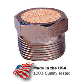 Arrow ASP-4BV Pneumatic Breather Vent Sintered Bronze 40 Micron 1/2 NPT 150 PSI ASP-4BV - Pkg Qty 10