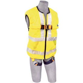 DBI-Sala™ Hi Visibility Yellow Work Vest Harness 1111584 W/Back D-Ring Universal 7012815881