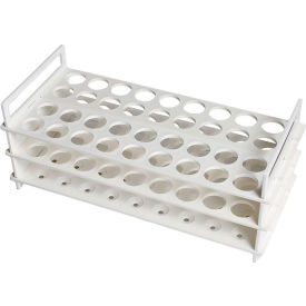 United Scientific® 3-Tier Test Tube Rack Plastic 36 Places White Pack of 2 77712