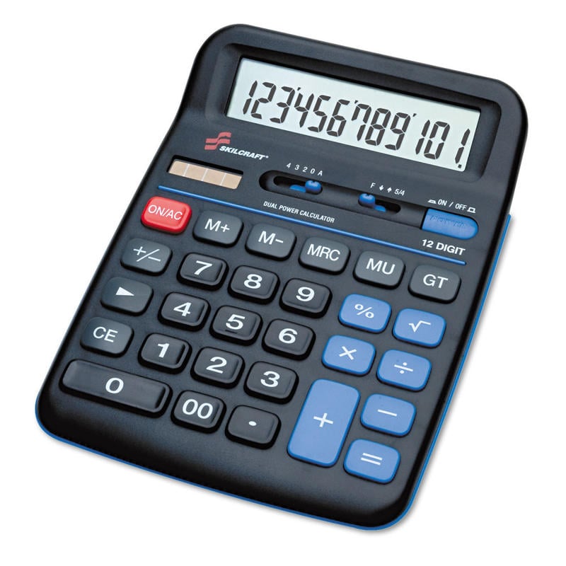 SKILCRAFT Desktop Calculator MPN:4844560