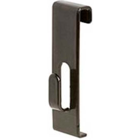 Flush Notch Hook - Semi-Gloss Black BLK/NHK - Pkg Qty 96