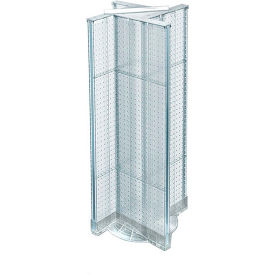 Global Approved 700444-CLR Pinwheel Pegboard Display W/RB 13.5