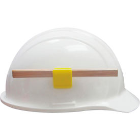 ERB® 2010 Helmet Pencil Clip Yellow Pack of 12 WEL15685YE - Pkg Qty 12